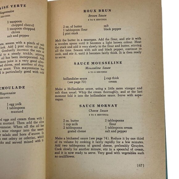 Cooking the French Way By Elizabeth Smart & Agnes Ryan 1960 Revised Hardcover - Picture 10 of 14